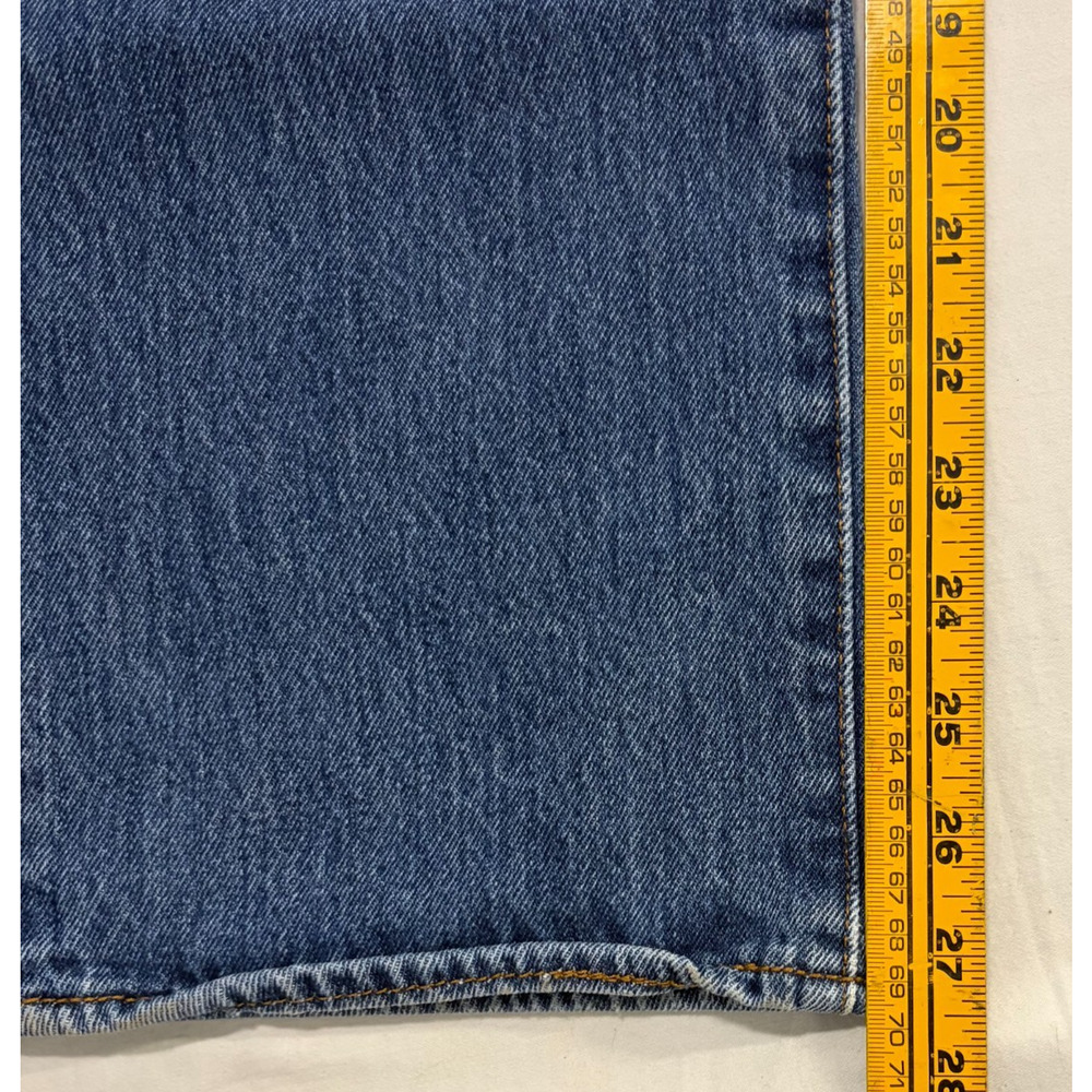 Levi's 501 Original Fit Button Fly Jeans Men's 33x30 Blue Straight Leg - Picture 6 of 7
